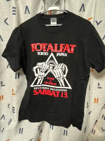 TOTALFAT Sabbat13 티셔츠