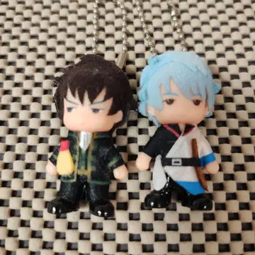 은혼 사카타 긴토키 히지카타 토시로 입어버린 마스코트 2개 세트