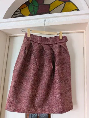 TSUMORI CHISATO 타이트 스커트 빨간색 계열