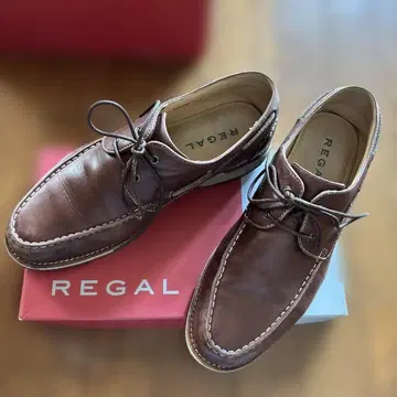 REGAL 브라운 드레스 슈즈