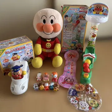 호빵맨 봉제 인형 완구 세트