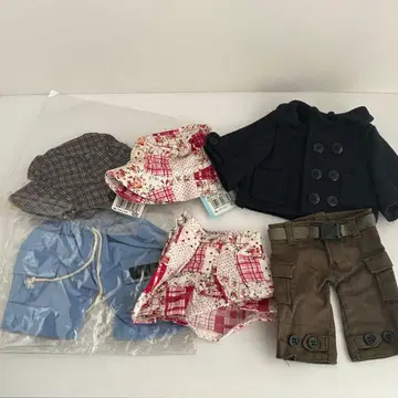 쁘띠루우 봉제 인형 의류 S 사이즈 모음, 덤