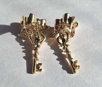 BABY Clockwork tea party Ribbon Key 귀찌