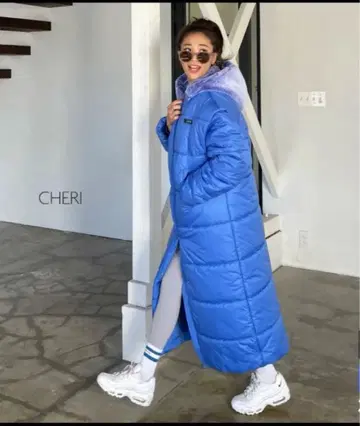 CHERI 벤치 코트 발라클라바 퍼 포함 택 포함 미사용 새상품