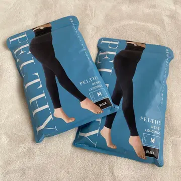PELTHY RESET 레깅스 블랙 2개 세트