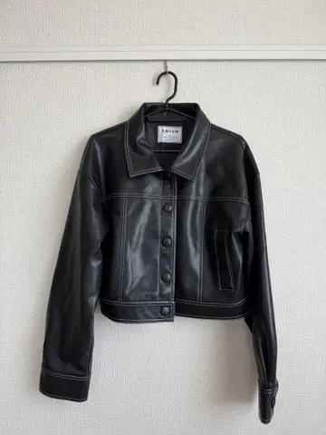 ENVYM 가죽 자켓