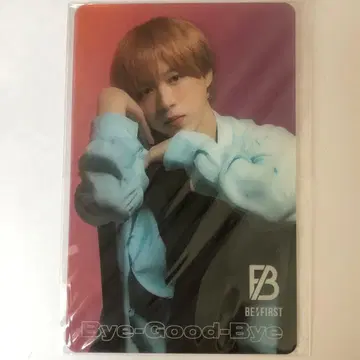 BE:FIRST 소우타 Bye-Good-Bye 클리어 트레이딩 카드