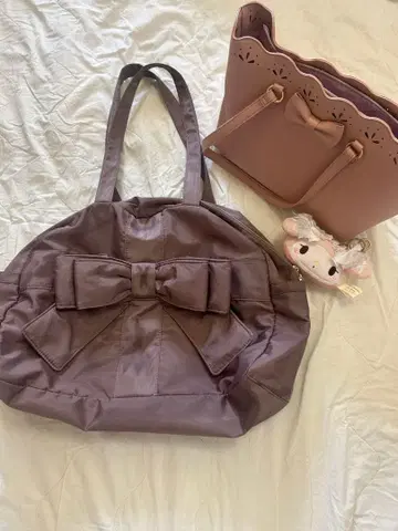 시마무라 아오키 미사코 씨 콜라보 백 세트. 마이멜로디 m petit