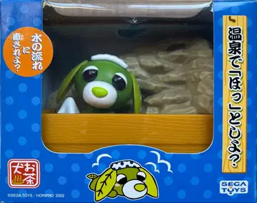 온천 녹차견 세가토이즈 오차견 물의 흐름에 반응하는 피규어