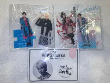 Snow Man 라울 아크릴 스탠드 캔뱃지 세트