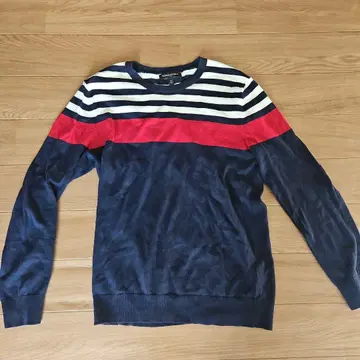 BANANA REPUBLIC M 네이비 스트라이프 스웨터
