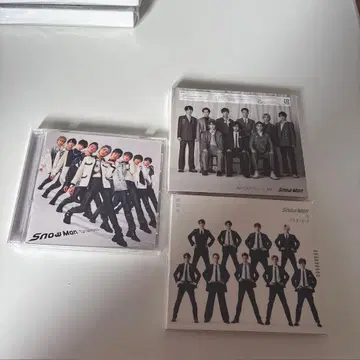 Snow Man 싱글 CD 3장 세트