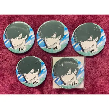 블루 록 캔뱃지 이토시 린