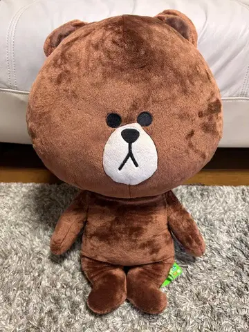브라운 봉제 인형