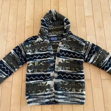 ARTESANA 후드 부착 니트 스웨터