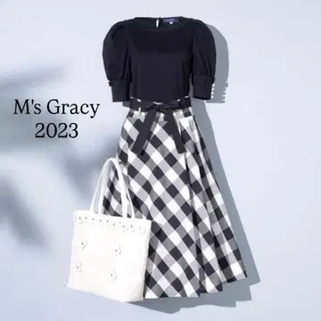 M's Gracy 펄 리본 포함 티셔츠