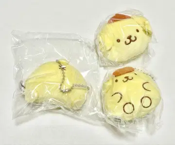 폼폼푸딩 쫀득쫀득 봉제 인형 볼체인 3세트