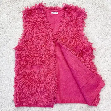 새상품급 FREAK'S STORE 프릭스스토어 니트 베스트 베스트 핑크