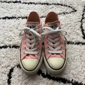 컨버스 스니커즈 핑크 24cm