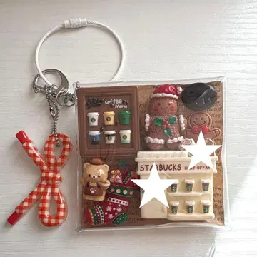 가챠 파우치 곰돌이 카페