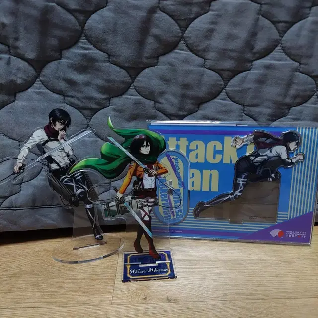 일괄) 진격의거인 진격거 미카사 아크릴 스탠드