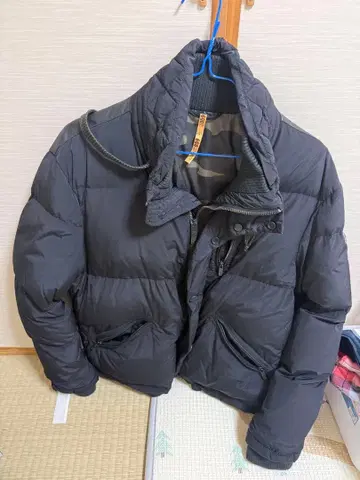 ARMANI 청바지 다운 자켓 블랙 아르마니