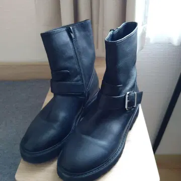 SHIPS 블랙 엔지니어 부츠 23.5