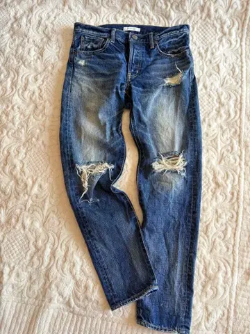 MOUSSY 데미지 데님 27 사이즈