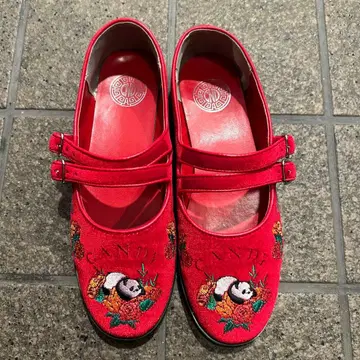 캔스파 Candy stripper 차이나 슈즈 펌프스