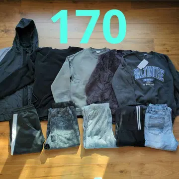 170 남아 겨울 의류 묶음 판매 중고