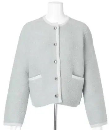 아푸와이저 리셰 라메 부클 니트 자켓 S