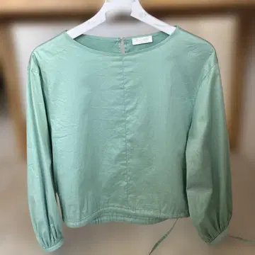 Tomorrowland Ballsey 민트 그린 긴팔 셔츠