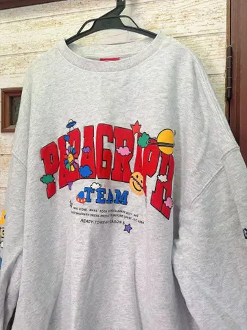 Paragraph 그레이 오버 사이즈 맨투맨