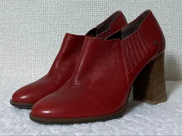 momon. 천연 가죽 숏부츠 (23cm)