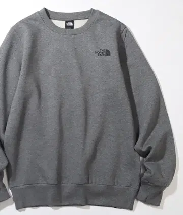 THE NORTH FACE 그레이 크루넥 맨투맨