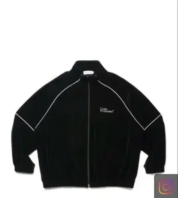 COOTIE PRODUCTIONS 벨로아 저지 L 사이즈 블랙