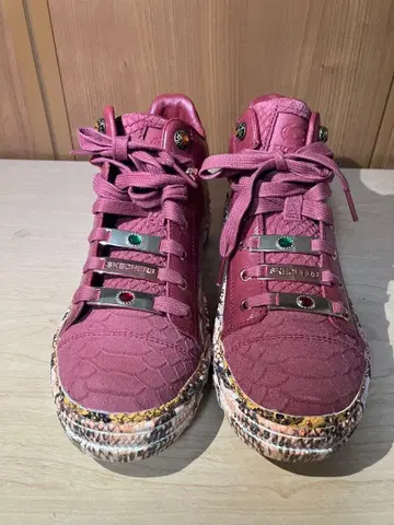 SKECHERS heritage 하이컷 스니커즈 24.5cm