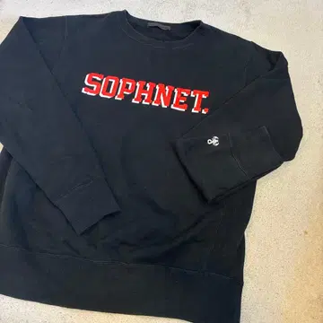 SOPHNET. LOGO CREWNECK SWEAT