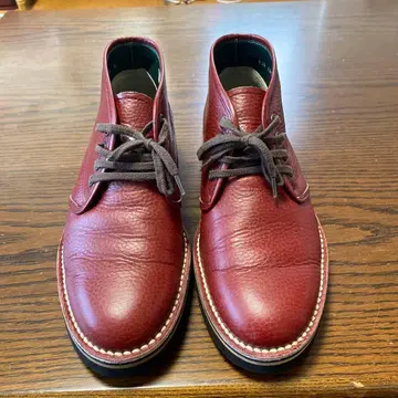 REGAL STANDARDS 버건디 처카 부츠