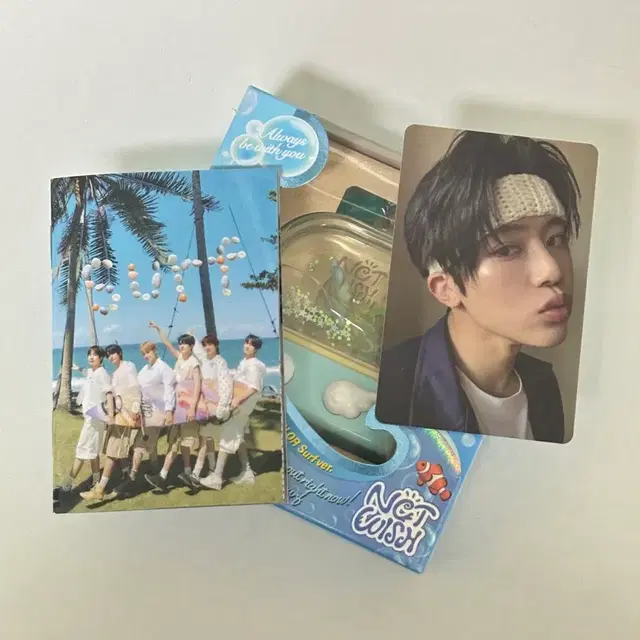 포카포함)엔시티위시 위츄게임기 surf앨범 팝니다