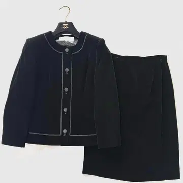 도쿄 소와르 벨로아 노카라 셋업 정장 세트 포멀