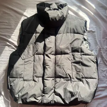 블랙 다운 베스트 M L