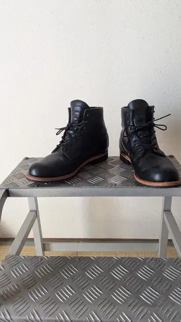 RED WING SHOES 블랙 워크 부츠 박스 포함