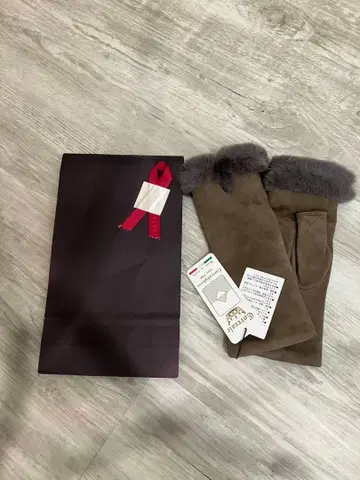 [ 미사용 새상품 ] 본가죽 장갑 코레아레 그로브스 핑거리스 장갑