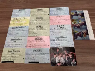 [ 덤 포함 ] SixTONES 티켓 조각 묶음 판매