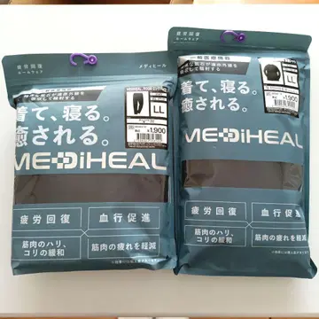 [ 워크맨 ] 메디힐 리커버리 의류 남성용 LL 블랙 상하의 세트