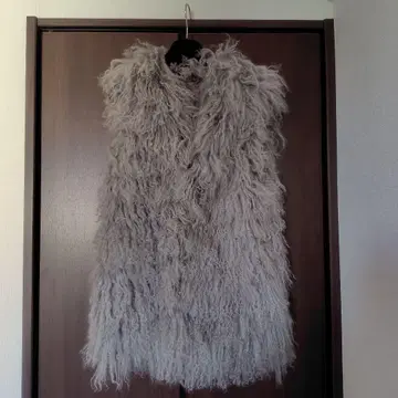 SCAPA 그레이 퍼 베스트 슬리브리스 미사용 새상품