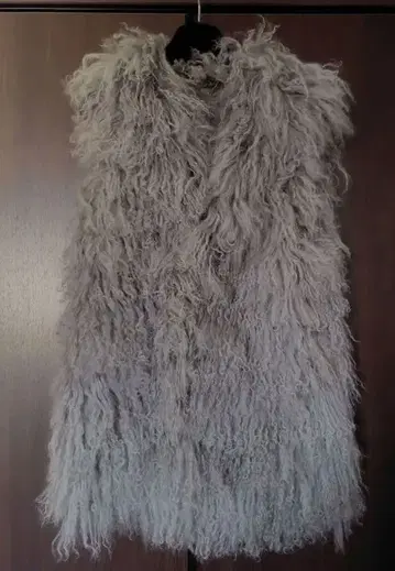 SCAPA 그레이 퍼 베스트 슬리브리스 미사용 새상품