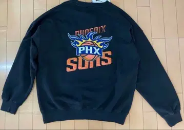 PHOENIX SUNS [ NBA ] 별주 팀 로고 크루넥 맨투맨