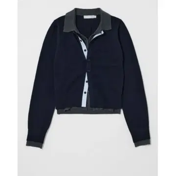 [ 새상품 ] MOUSSY DOUBLE LAYERED 니트 셔츠